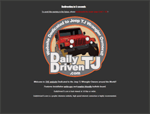 Tablet Screenshot of dailydriventj.com